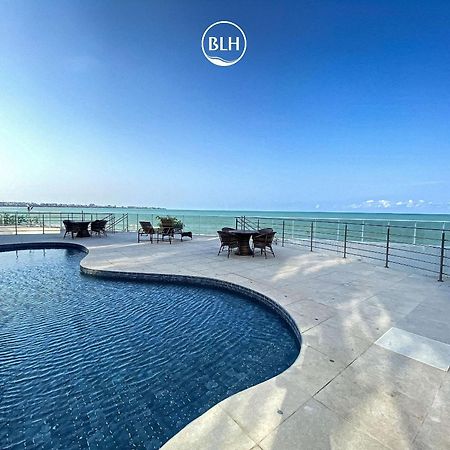 Bela Hospedagem - Pé na areia no Bessa, 02 suites, wifi - Vista piscina e mar João Pessoa Extérieur photo