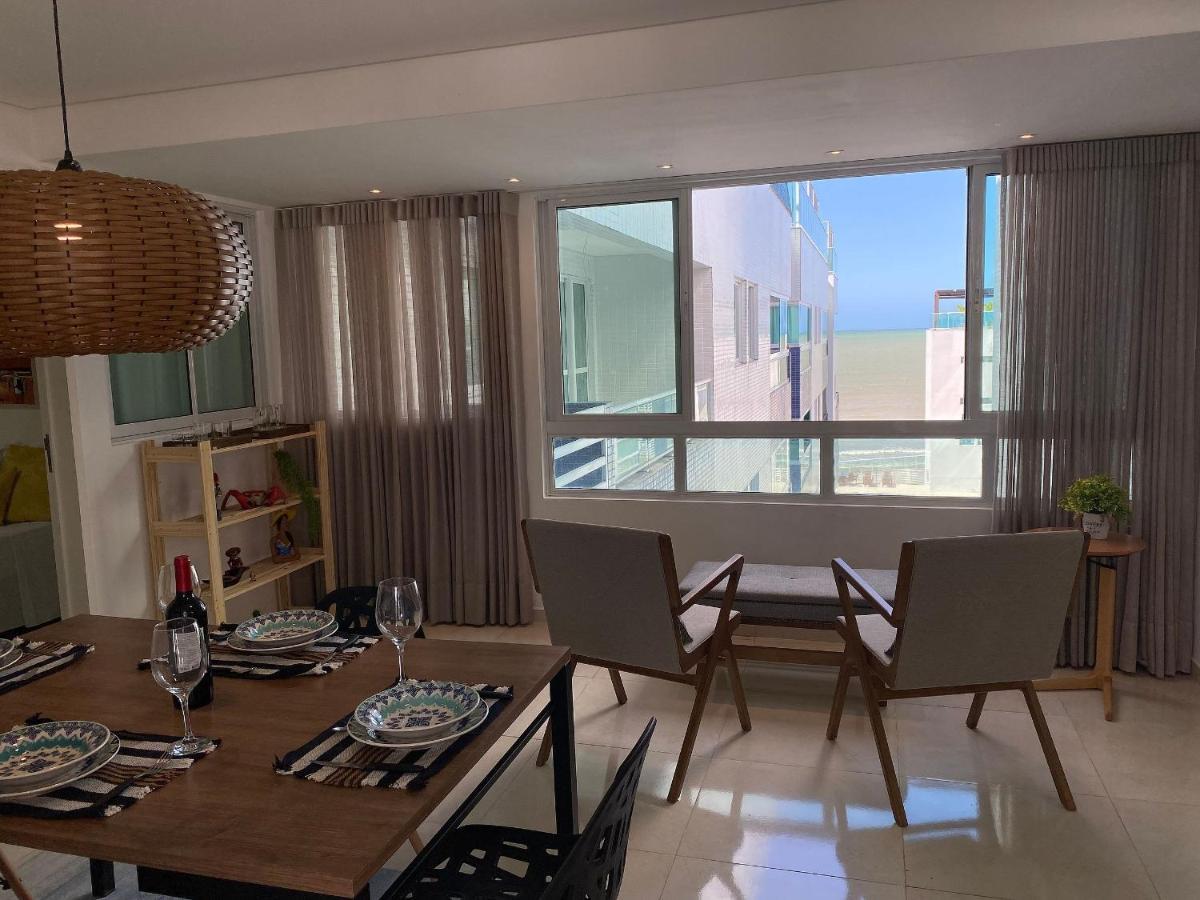 Bela Hospedagem - Pé na areia no Bessa, 02 suites, wifi - Vista piscina e mar João Pessoa Extérieur photo