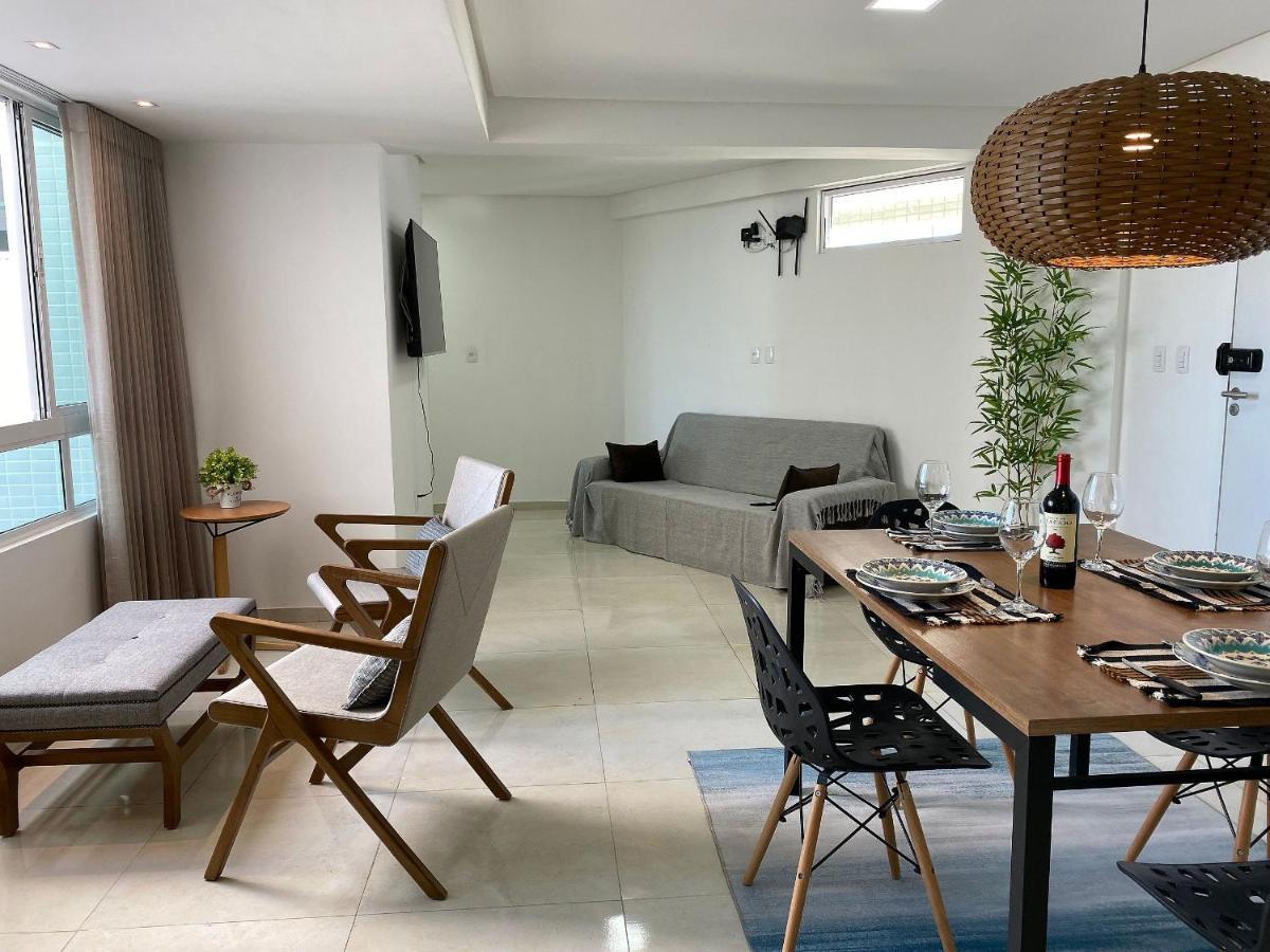 Bela Hospedagem - Pé na areia no Bessa, 02 suites, wifi - Vista piscina e mar João Pessoa Extérieur photo