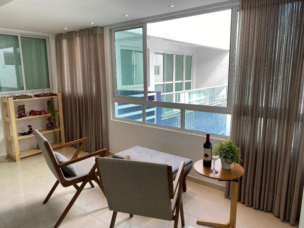 Bela Hospedagem - Pé na areia no Bessa, 02 suites, wifi - Vista piscina e mar João Pessoa Extérieur photo