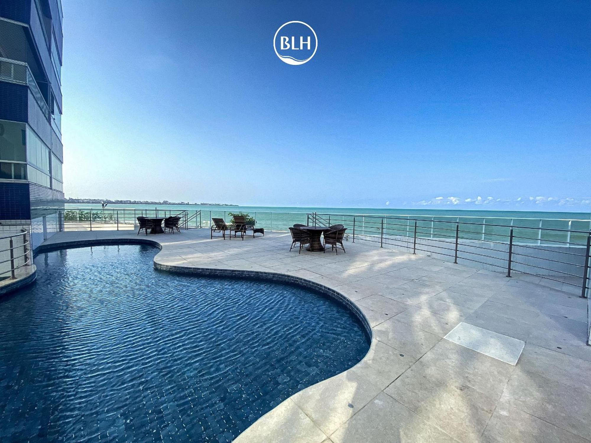 Bela Hospedagem - Pé na areia no Bessa, 02 suites, wifi - Vista piscina e mar João Pessoa Extérieur photo